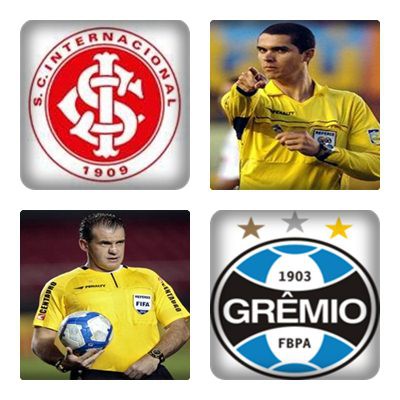 Arbitragens da dupla Gre-Nal no Brasileirão